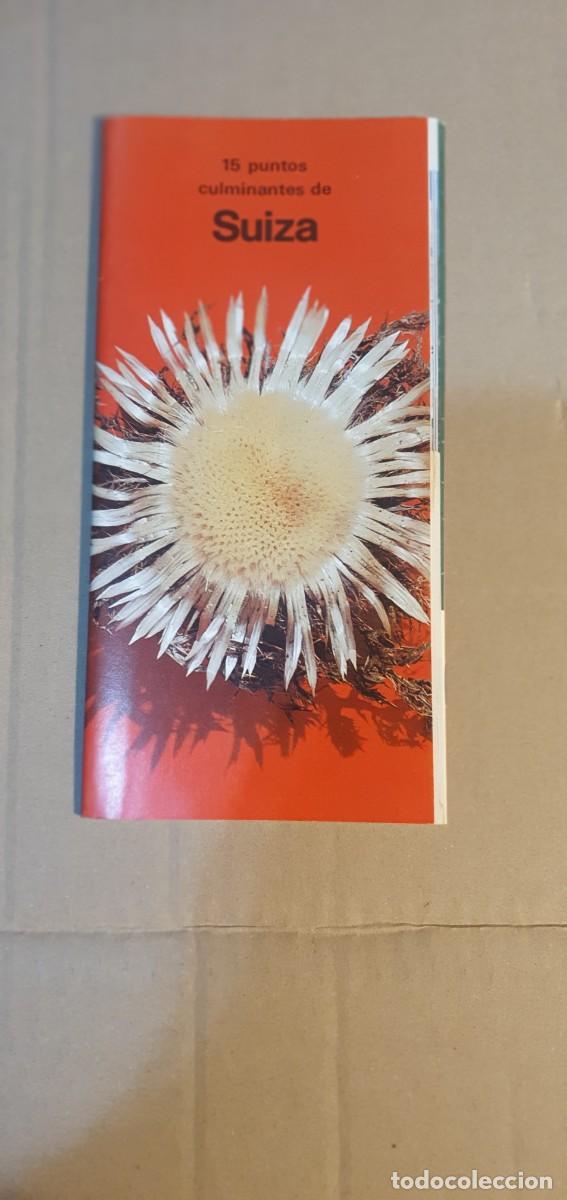 Travel Brochures: FOLLETO 15 PUNTOS CULMINANTES SE SUIZA.