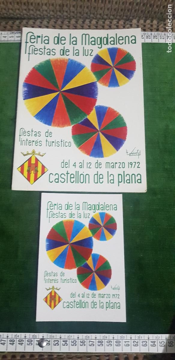 Travel Brochures: CASTELLON FIRA Y FESTES DE LA MAGDALENA 1972