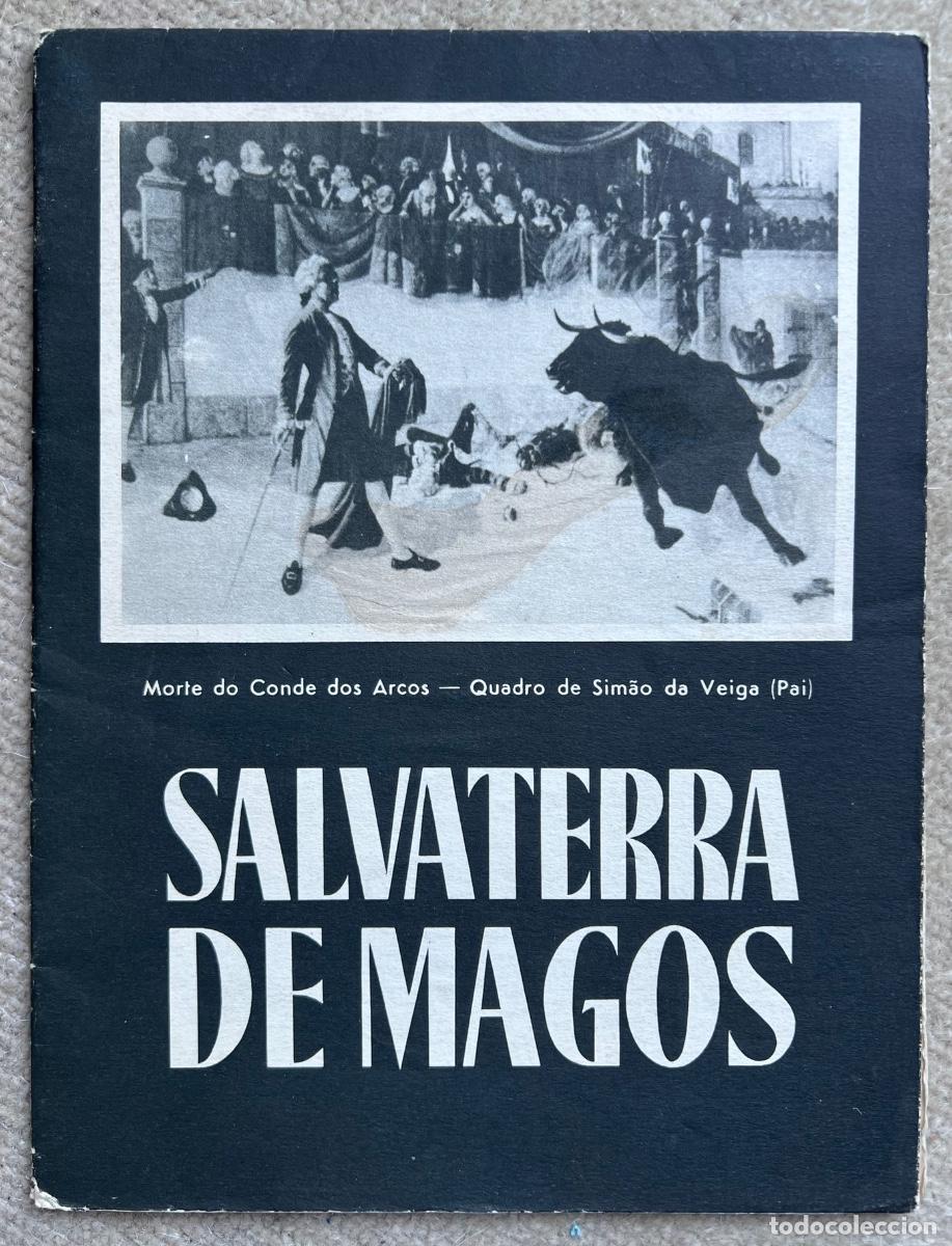 Travel Brochures: Salvaterra de Magos (Portugal) - Folleto de turismo con gran plano - A&ntilde;o 1953