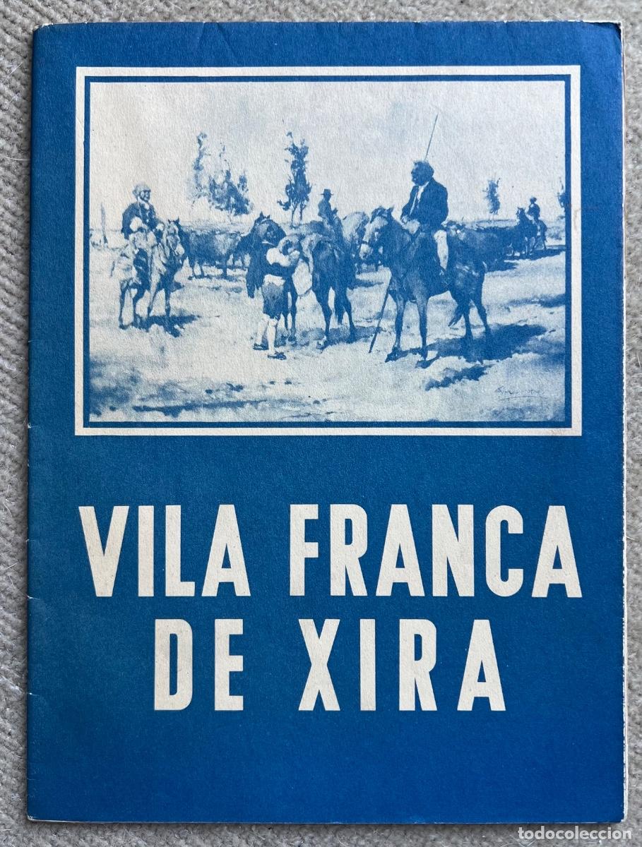 Travel Brochures: Vila Franca de Xira (Portugal) - Folleto de turismo con gran plano desplegable - A&ntilde;os 40