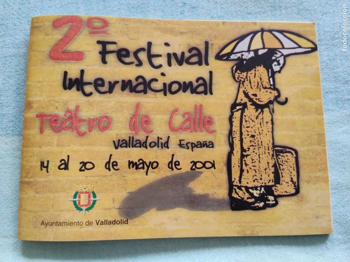 Travel Brochures: FOLLETO 2&ordm; FESTIVAL INTERNACIONAL TEATRO DE CALLE VALLADOLID 2001 CIRQUE BAROQUE