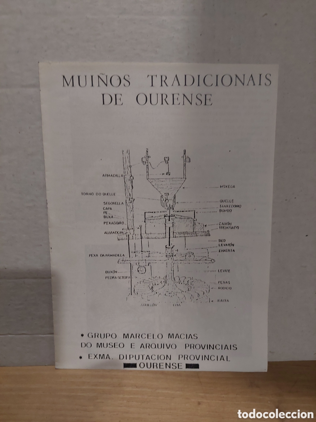 Tourismusbrosch&uuml;ren: Orense mui&ntilde;os tradicionais grupo Marcelo macias folleto