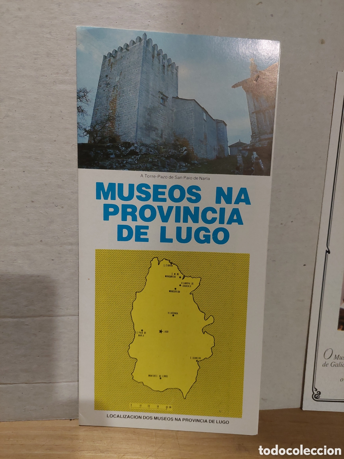 Travel Brochures: DIPTICO MUSEOS NA PROVINCIA LUGO 1982
