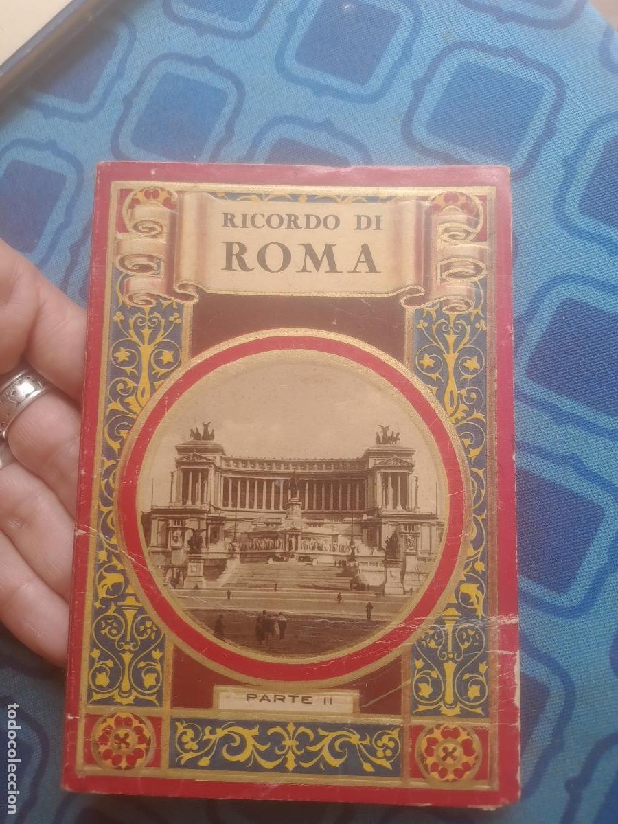 Travel Brochures: Ricordo di Roma, Italia. Florencia. Mapa. Vistas