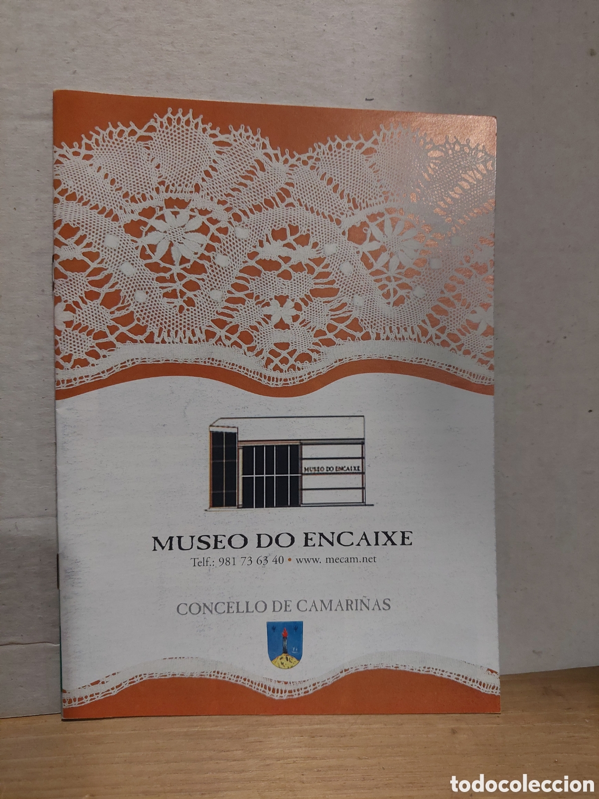 Folletos de turismo: TRIPTICO MUSEO DO ENCAIXE CAMARI&Ntilde;AS LA CORU&Ntilde;A - Foto 1