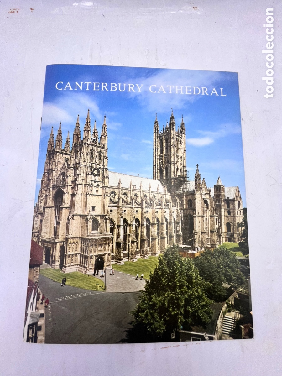 Travel Brochures: Folleto tur&iacute;stico de Catedral de CANTERBURY - a&ntilde;os 70