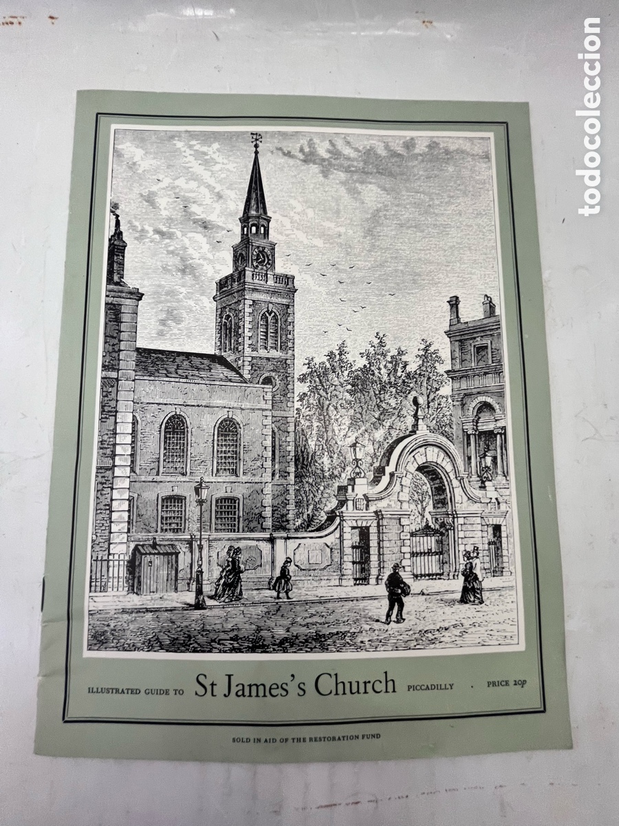 Travel Brochures: Folleto tur&iacute;stico de ST JAMES&rsquo;S CHURCH - a&ntilde;os 70