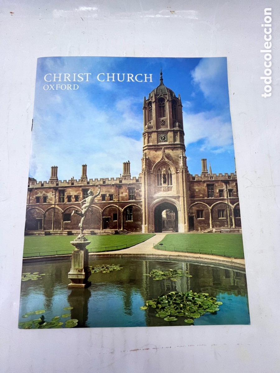 Travel Brochures: Folleto tur&iacute;stico de CHIST CHURCH OXFORD - a&ntilde;os 70