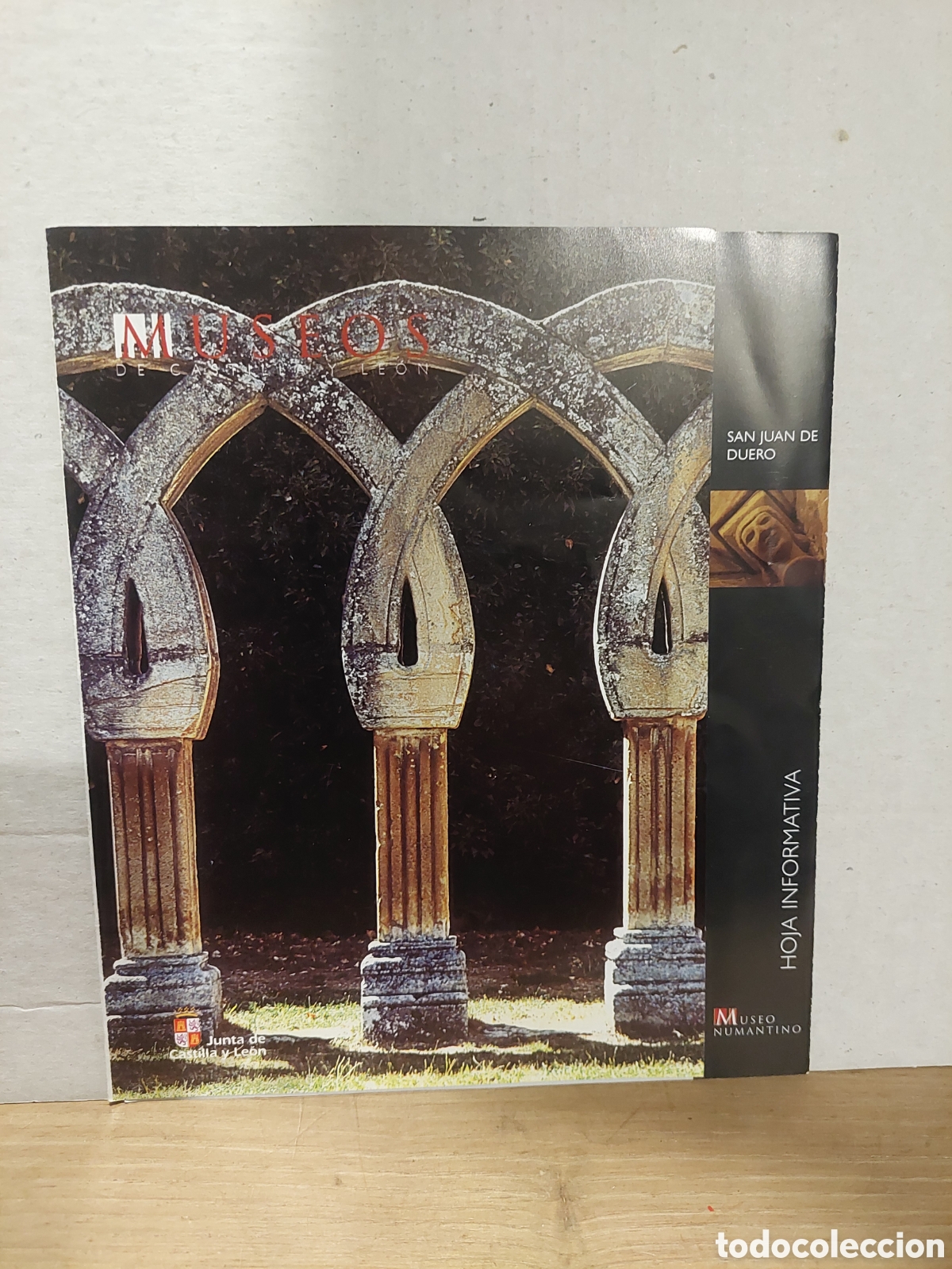 Travel Brochures: DIPTICO MUSEO NUMANTINO HOJA INFORMATIVO SAN JUAN DUERO CASTILLA Y LEON