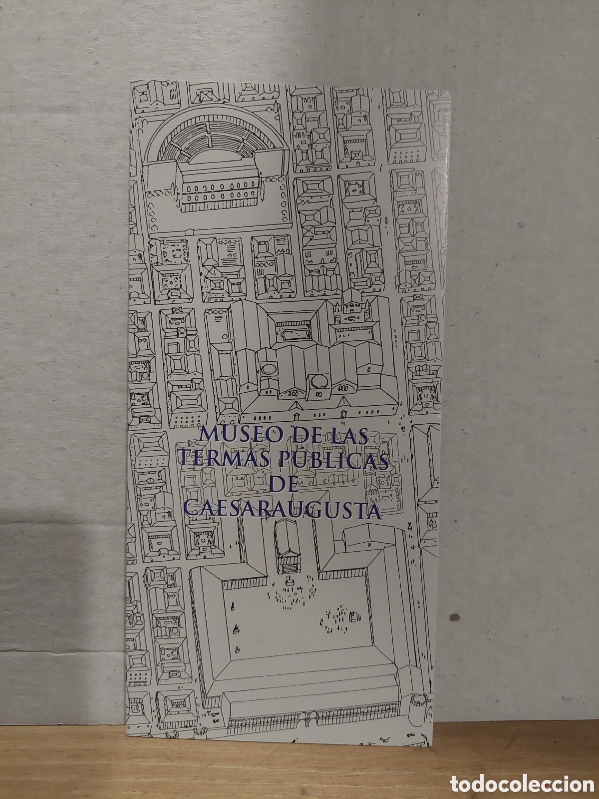 Travel Brochures: TRIPTICO MUSEO TERMAS P&Uacute;BLICAS CAESARUGUSTA ZARAGOZA