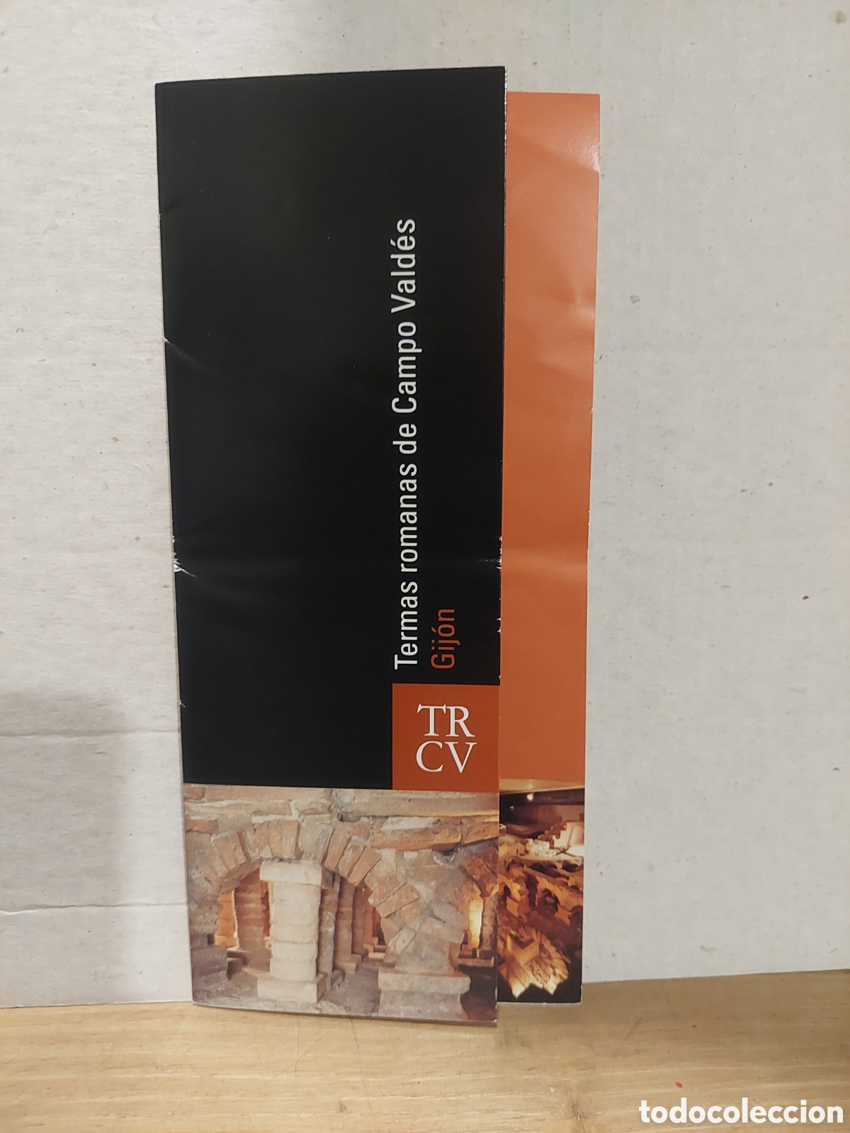 Travel Brochures: Gujon Asturias termas romanas de campo valles DIPTICO