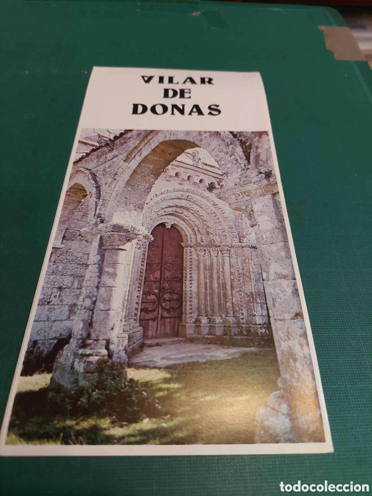 Brochures de tourisme: LUGO VILAR DE DONAS TRIPTICO HISTORIA ARQUITECTURA