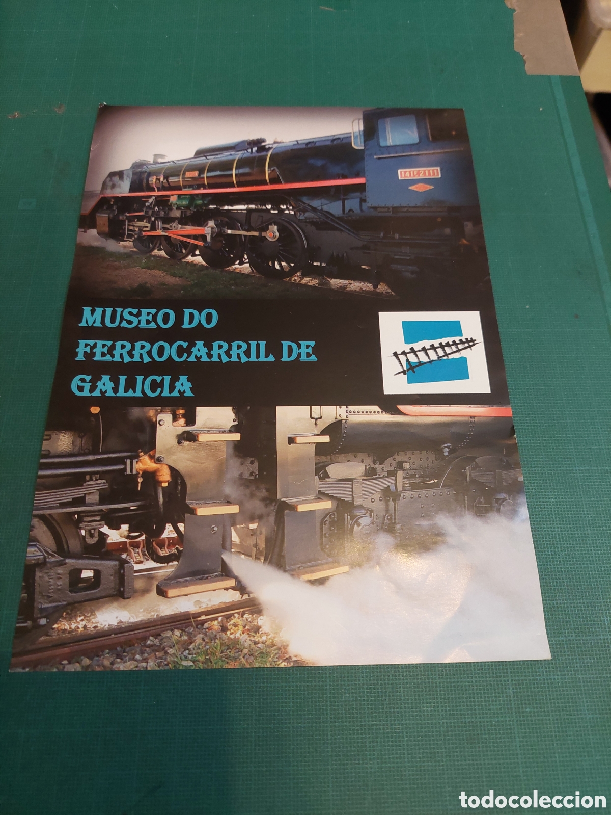 Brochures de tourisme: MONFORTE DE LEMOS LUGO MUSEO DO FERROCARRIL DE GALICIA IMPRESO