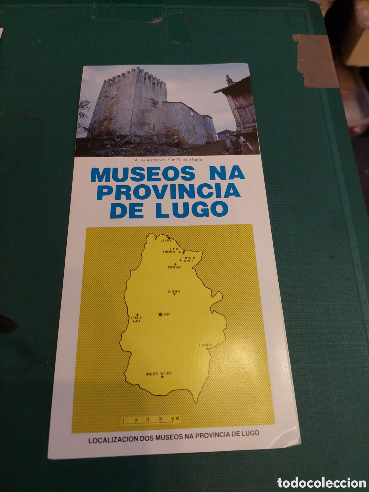 Brochures de tourisme: DIPTICO LUGO.MUSROS NA PROVINCIA DE LUGO LOCALIZACI&Oacute;N