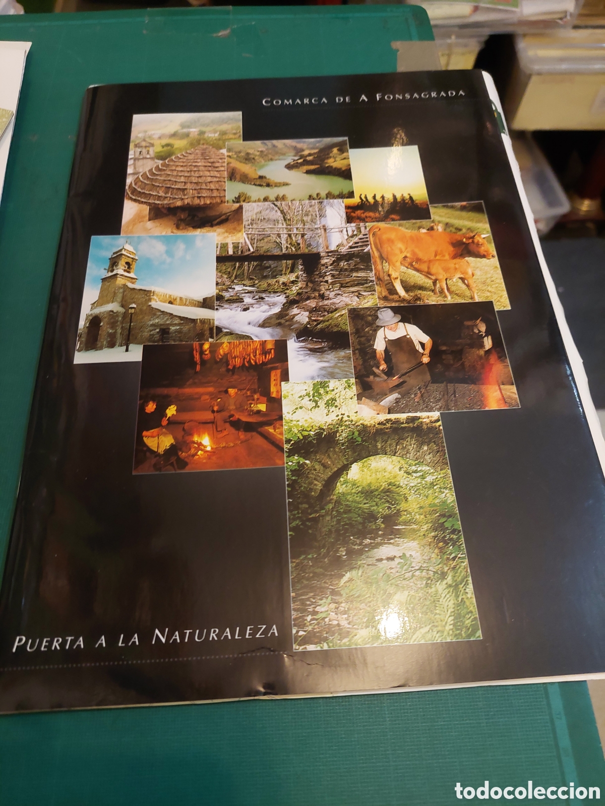 Brochures de tourisme: Comarca fonsagrada libro plano,enografia naturaleza lugo 2000