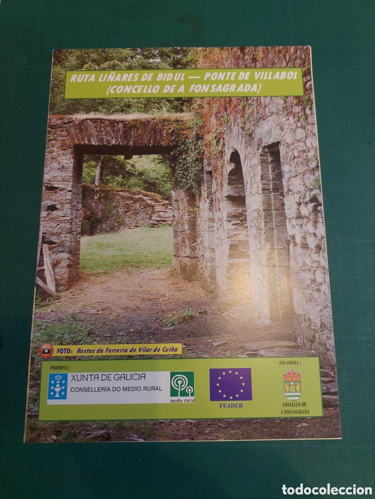 Brochures de tourisme: RUTAS LI&Ntilde;ARES DE BIDUL PONTE VILLABOL FONSAGRADA LUGO