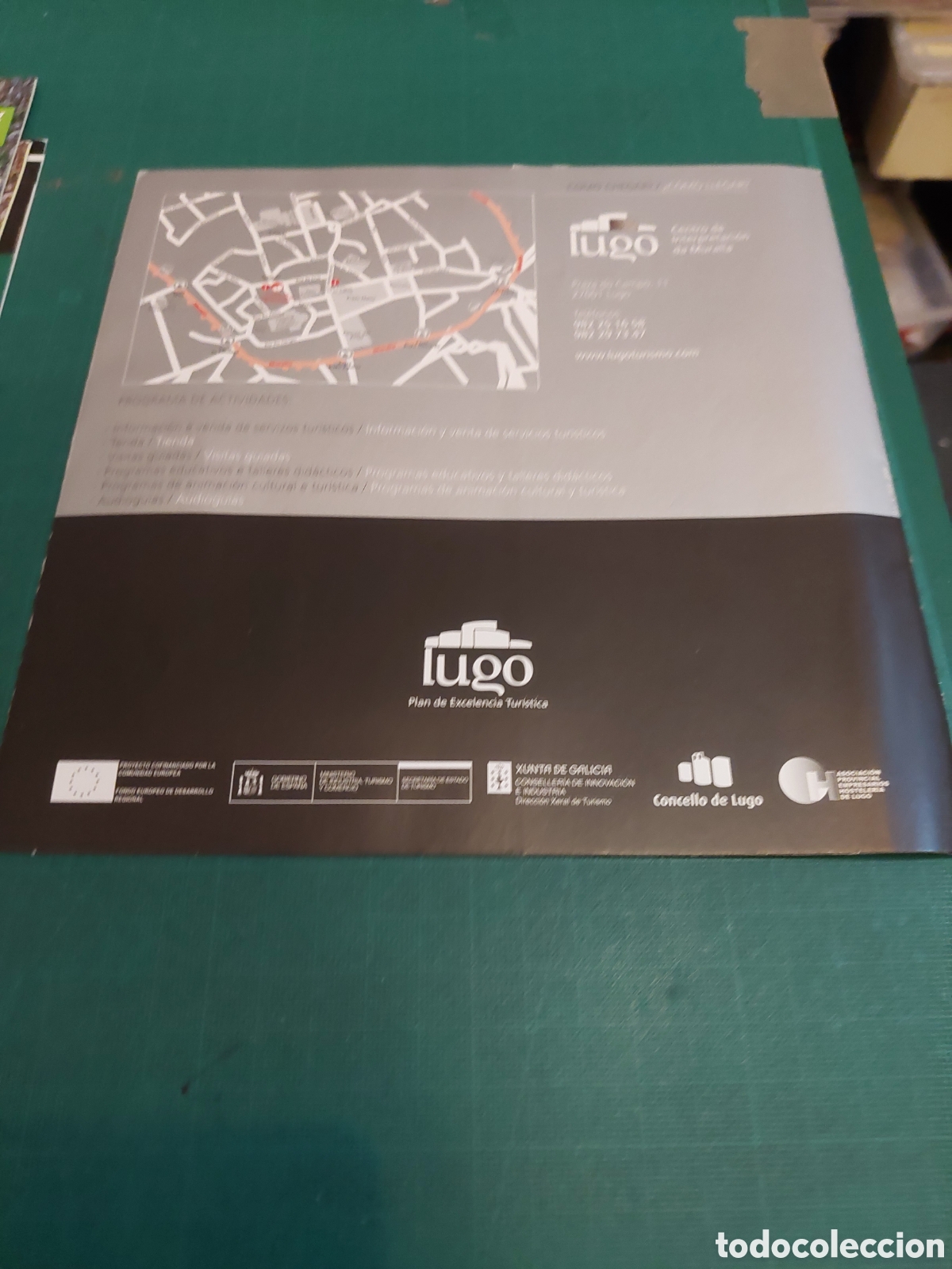 Folletos de turismo: LUGO TRIPTICO CENTRO DE INTERPRETACI&Oacute;N DA MURALLA - Foto 2