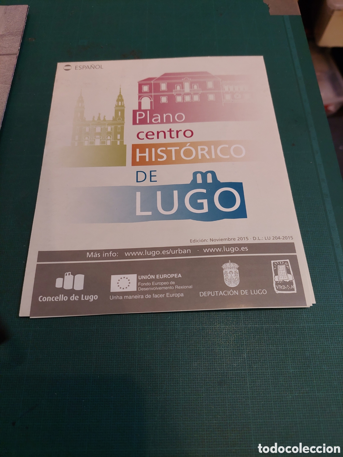 Brochures de tourisme: LUGO.PLANO CENTRO HIST&Oacute;RICO 2015