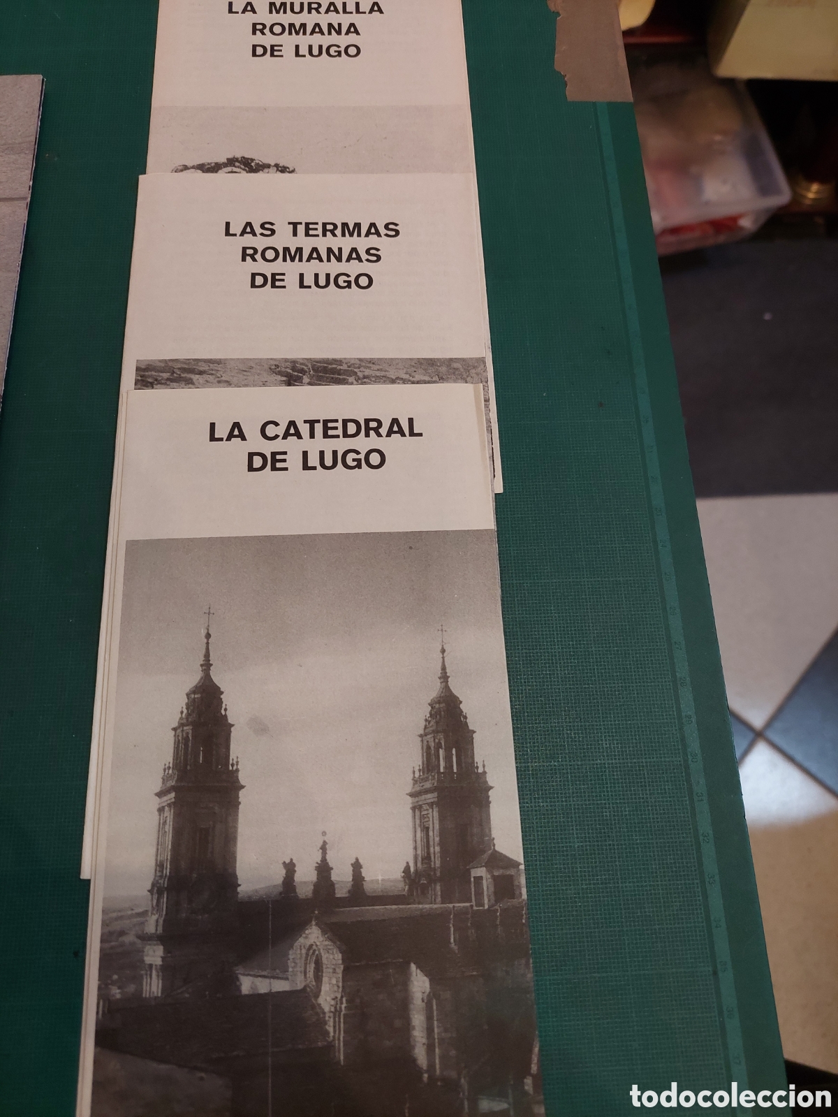 Folletos de turismo: DIPTICO LUGO MURALLA ,TERMAS, CATEDRAL - Foto 1