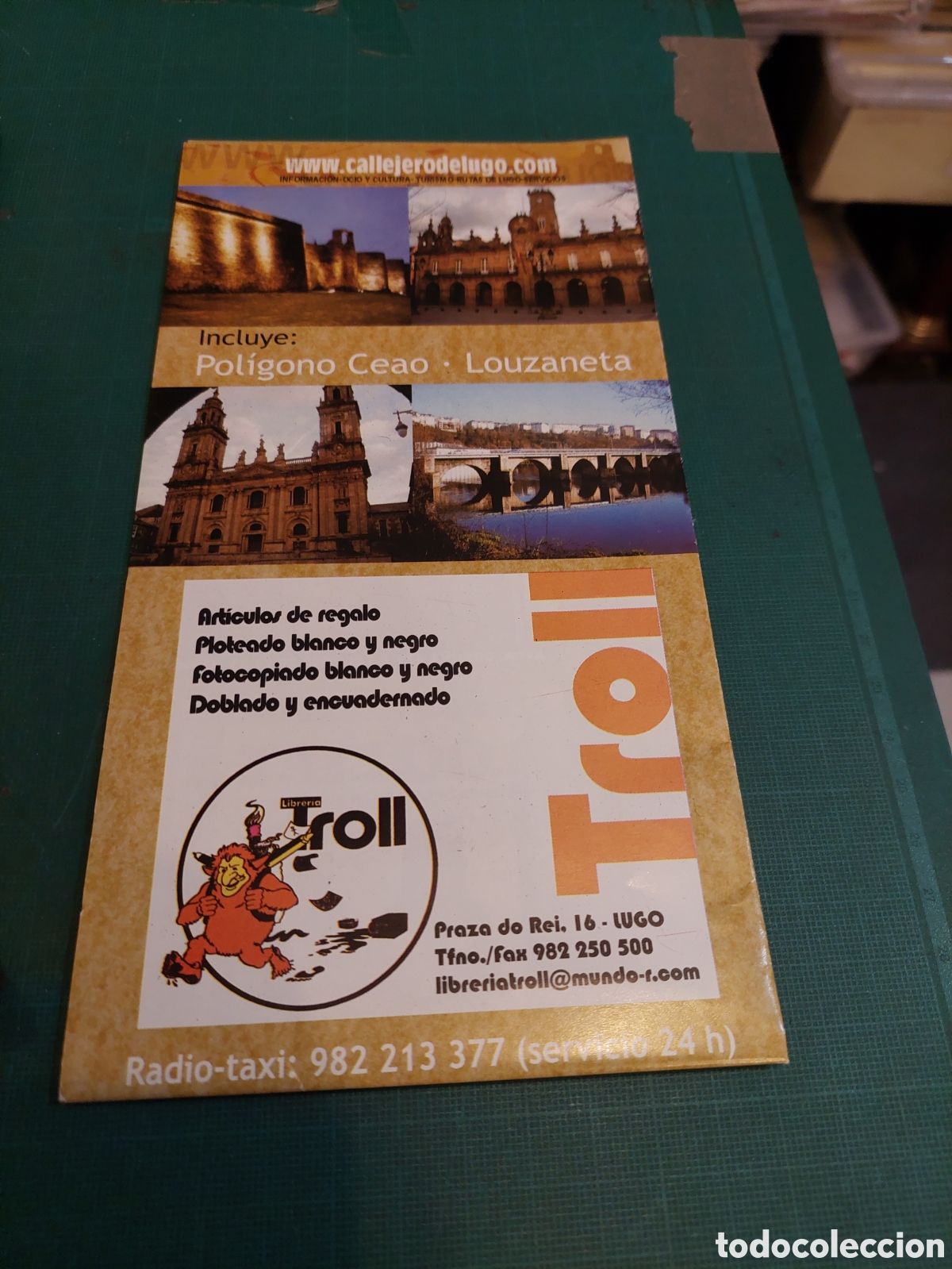 Brochures de tourisme: LUGO PLANO PUBLICIDAD