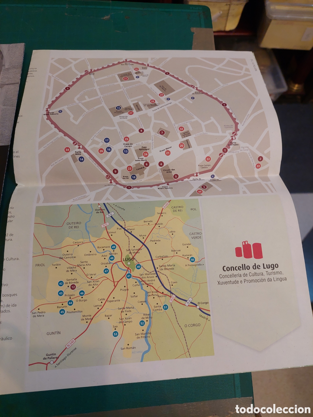 Brochures de tourisme: LUGO PLANO CONCELLO cultura