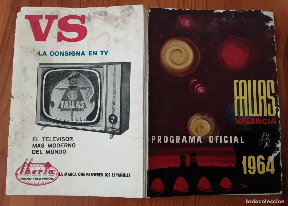 Brochures de tourisme: FALLAS VALENCIA 1964 PROGRAMA OFICIAL