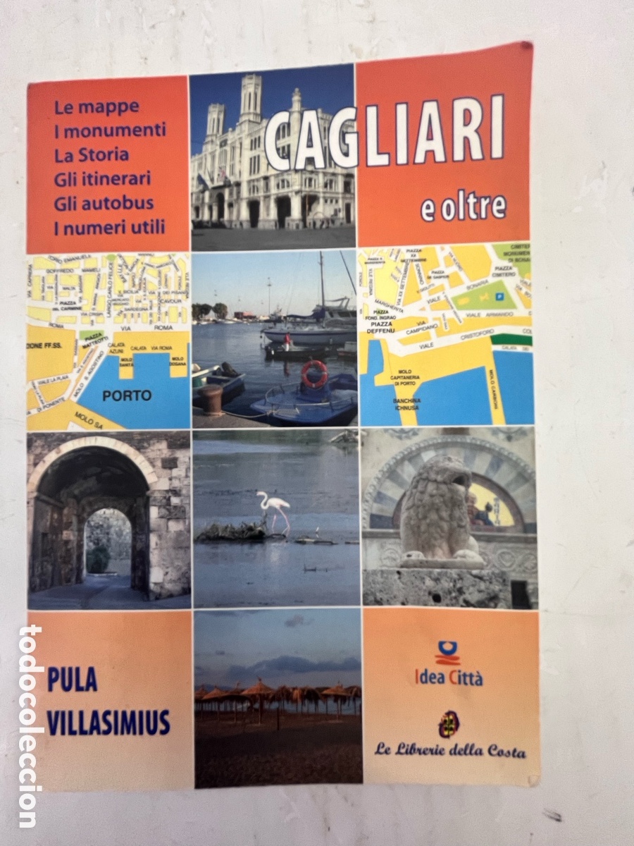 Travel Brochures: Librito de gu&iacute;a tur&iacute;stica de CAGLIARI e oltre