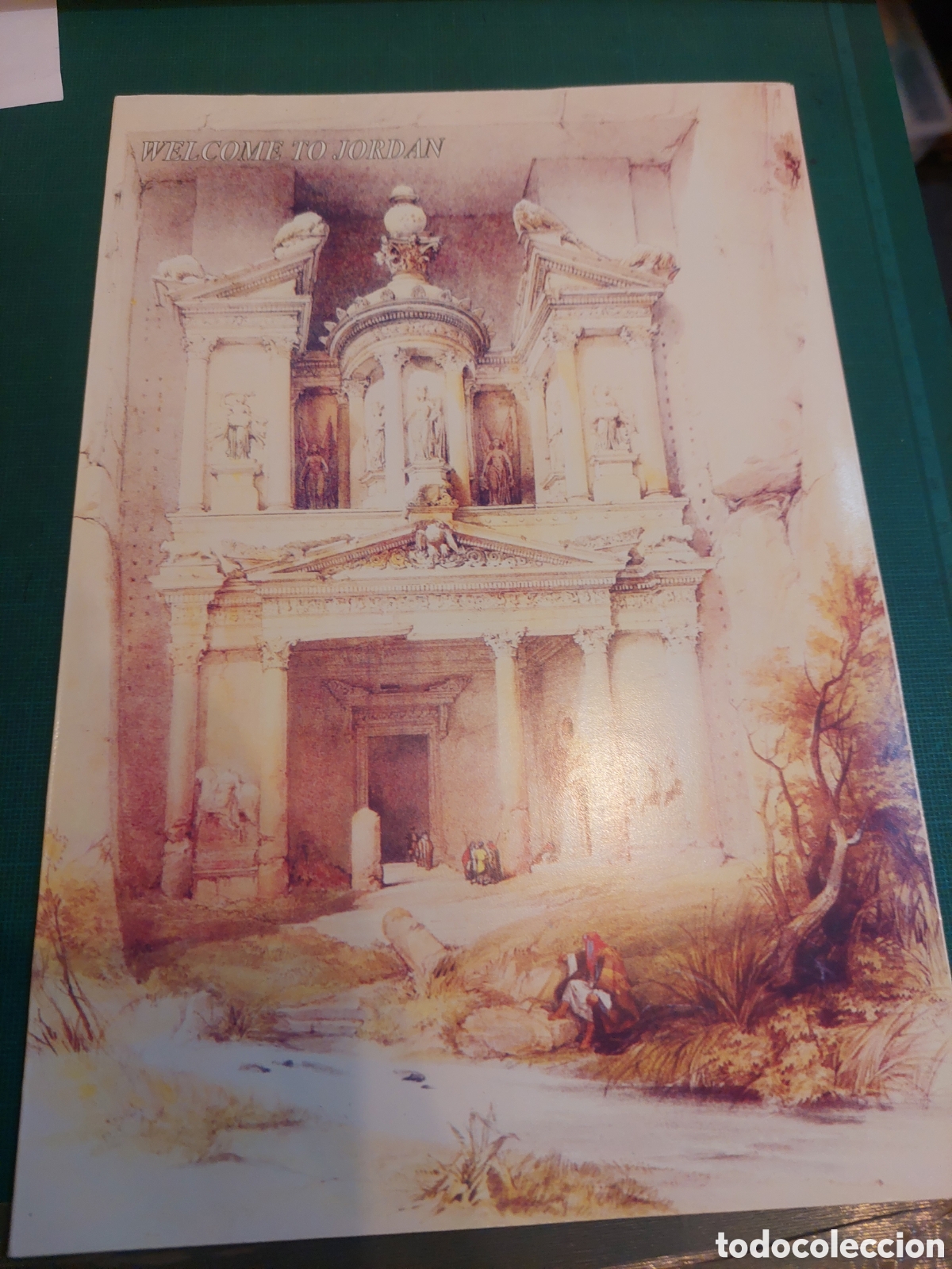 Brochures de tourisme: JORDAN MAPA HISTORIA DIPTICO