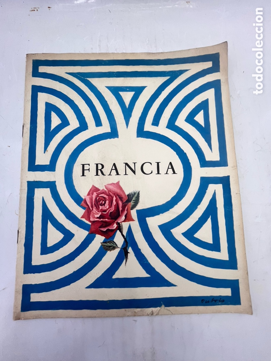 Tourismusbrosch&uuml;ren: Libro de informaci&oacute;n tur&iacute;stica de FRANCIA - a&ntilde;o 1953 por Jacques Dubois