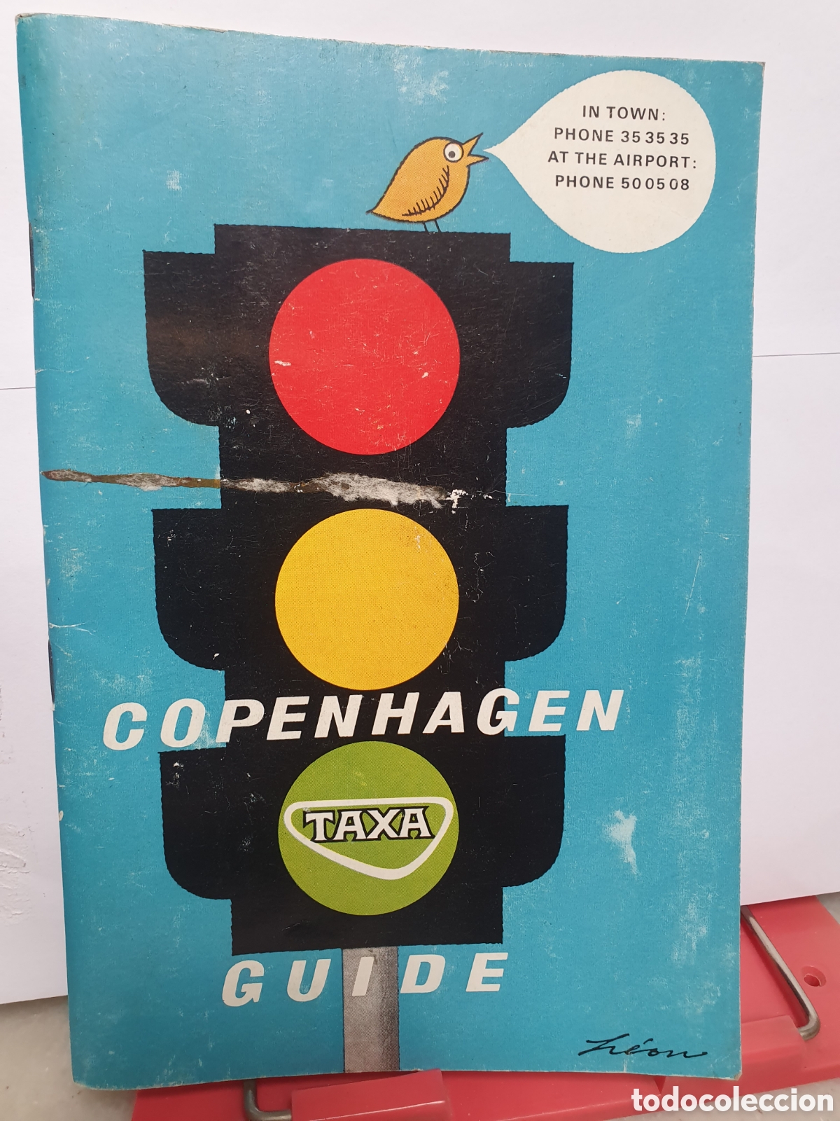 Tourismusbrosch&uuml;ren: COPENHAGEN GUIDE. TAXA. A&Ntilde;OS 70
