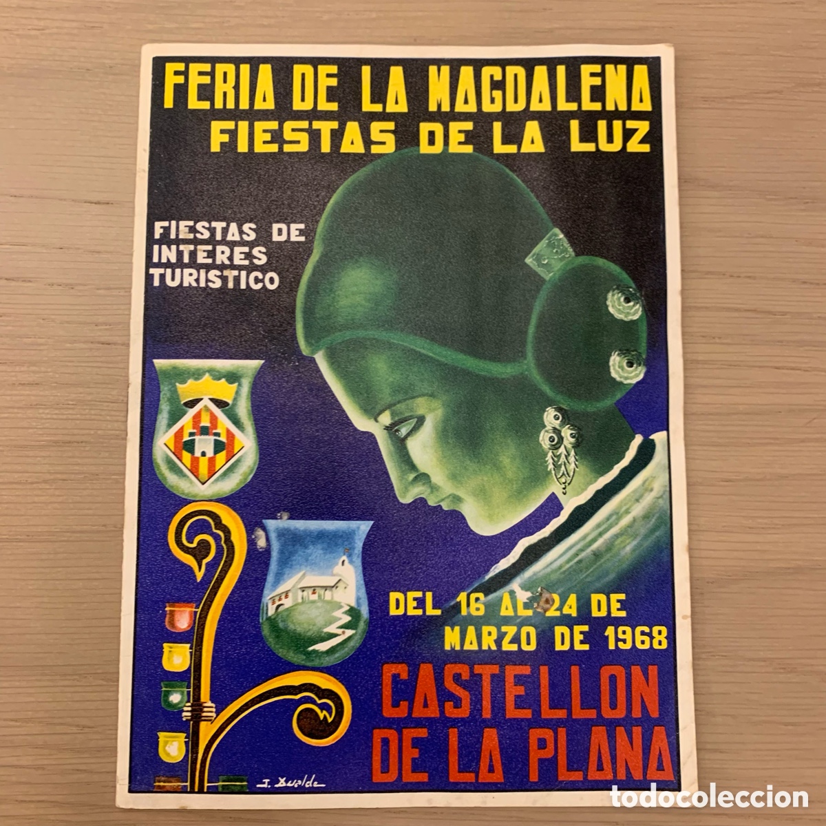Tourismusbrosch&uuml;ren: Programa oficial fiestas y feria de la Magdalena castellon marzo 1968