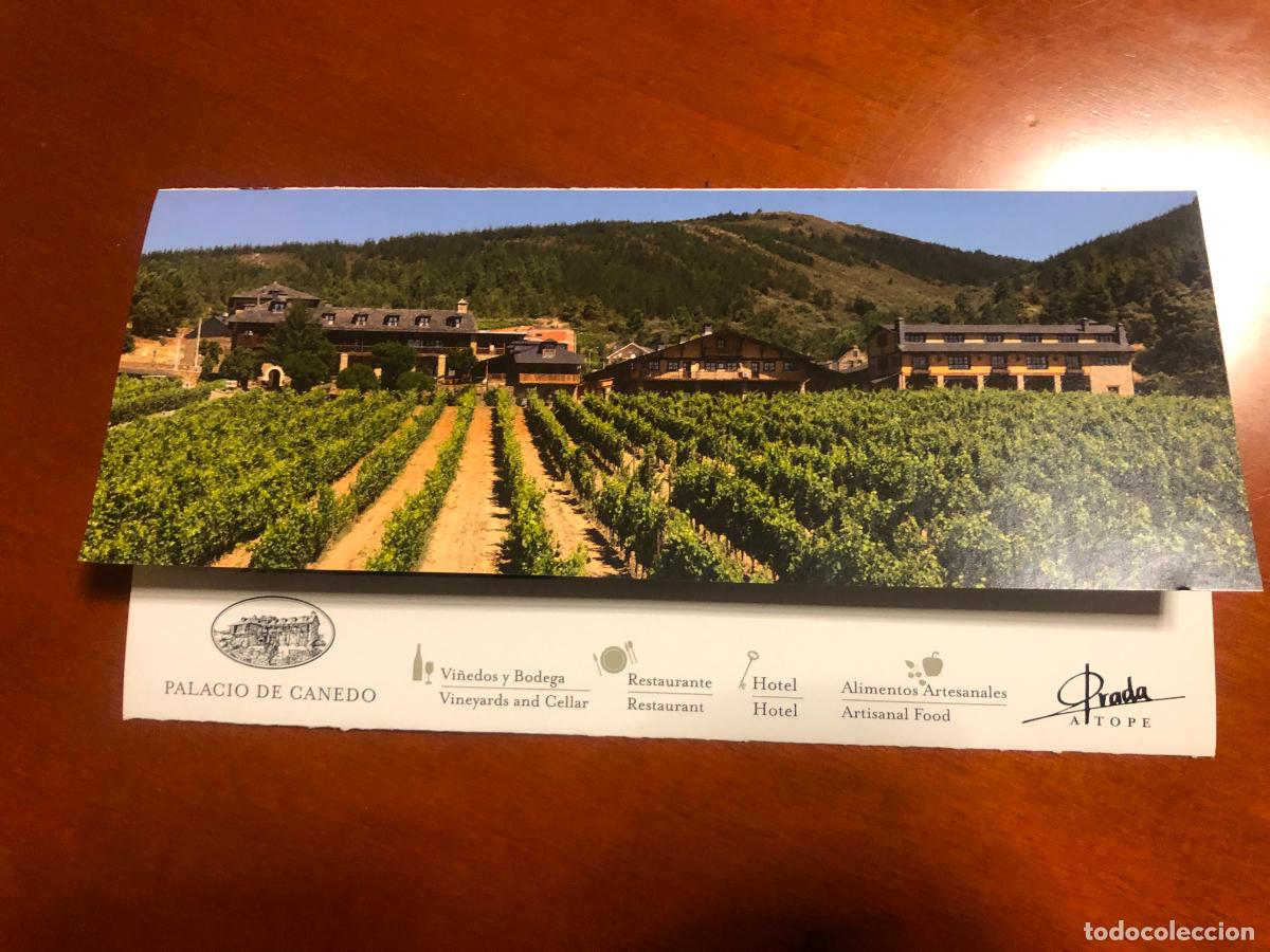 Folletos de turismo: FOLLETO TRIPTICO PALACIO DE CANEDO, PRADA A TOPE, EL BIERZO, LEON