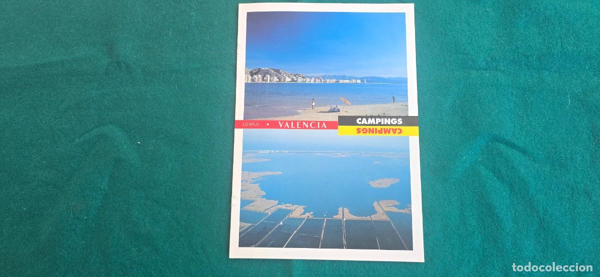 Travel Brochures: FOLLETO CAMPINGS DE VALENCIA (1998)