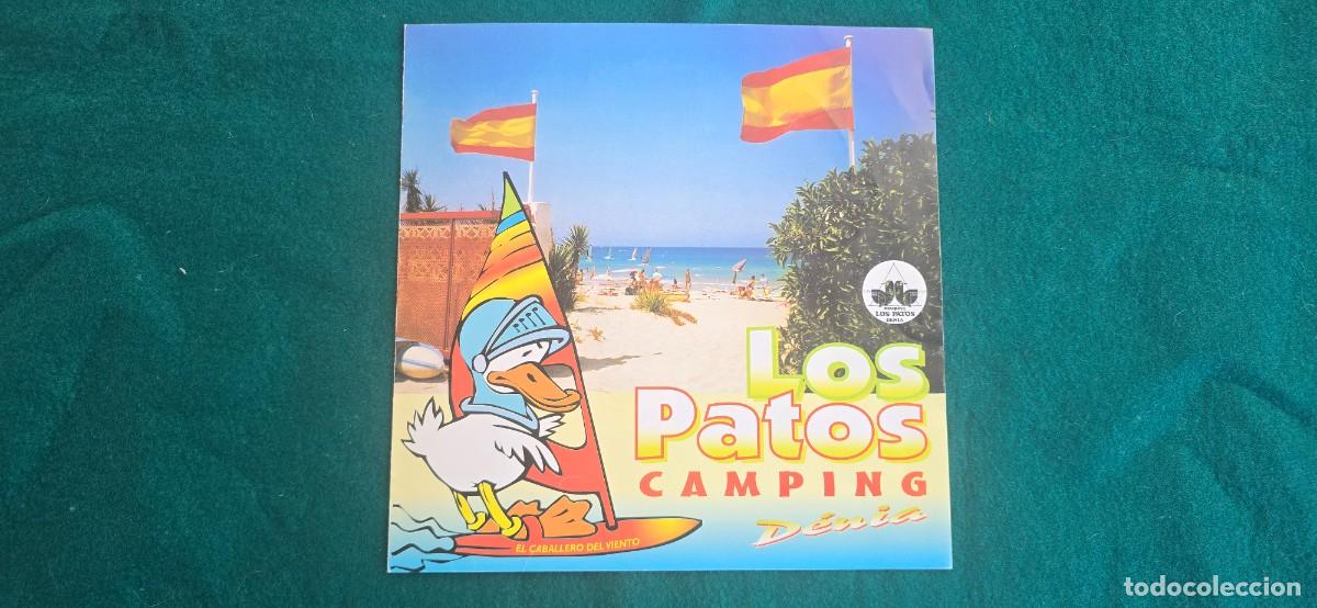Travel Brochures: FOLLETO CAMPING LOS PATOS (2001) DENIA - ALICANTE