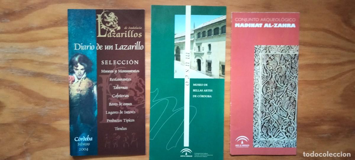 Travel Brochures: 3 FOLLETOS TUR&Iacute;STICOS DE C&Oacute;RDOBA &ndash; A&Ntilde;OS 1998, 1999 Y 2004