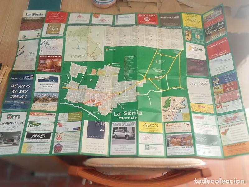 Folletos de turismo: Folleto Mapa La Senia - Foto 2