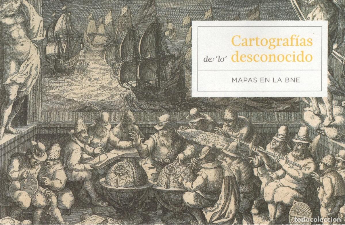 Tourismusbrosch&uuml;ren: Folleto desplegable Exposici&oacute;n BNE. Madrid. Cartograf&iacute;a de lo desconocido. Noviembre 2017.