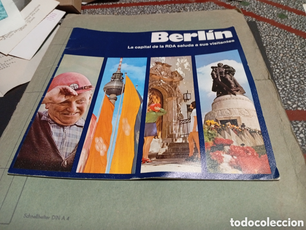 Brochures de tourisme: Guia tur&iacute;stica Berl&iacute;n la capital de la RDA