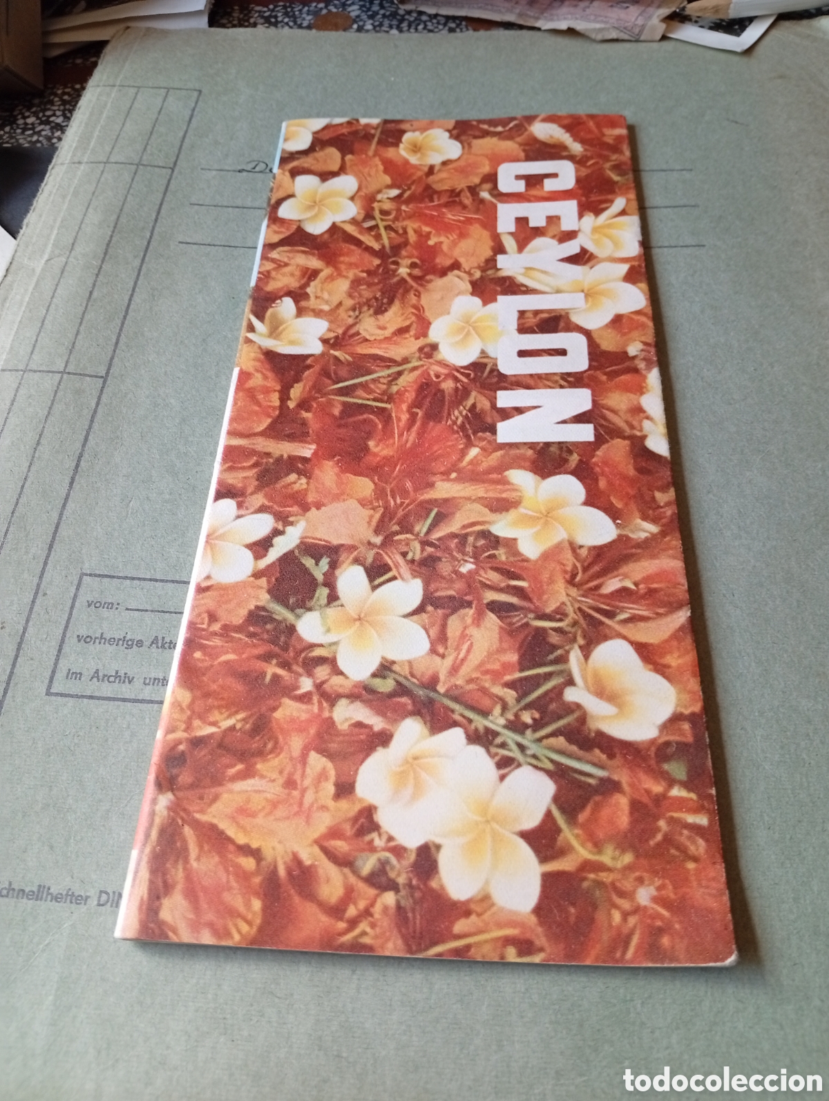 Brochures de tourisme: Folleto tur&iacute;stico Ceil&aacute;n