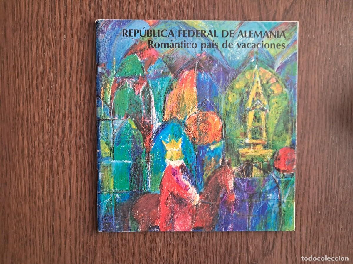 Tourismusbrosch&uuml;ren: folleto de turismo, Rep&uacute;blica federal de Alemania, Rom&aacute;ntico pais de vacaciones.