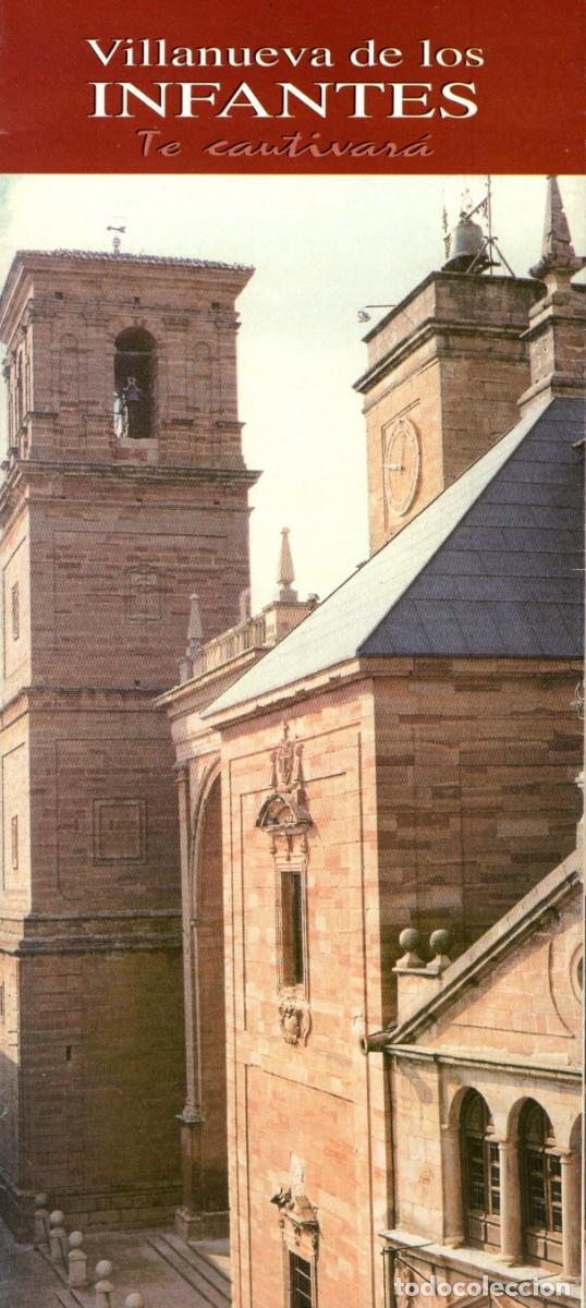 Tourismusbrosch&uuml;ren: Folleto desplegable de Villanueva de los Infantes. Ciudad Real.