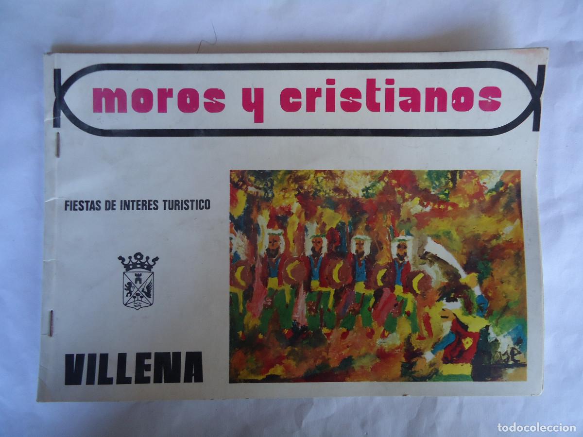Folhetos de turismo: FOLLETO PROGRAMA OFICILA DE LAS FIESTAS DE MOROS Y CRISTIANOS DE VILLENA. A&Ntilde;O 1975. PP- 10