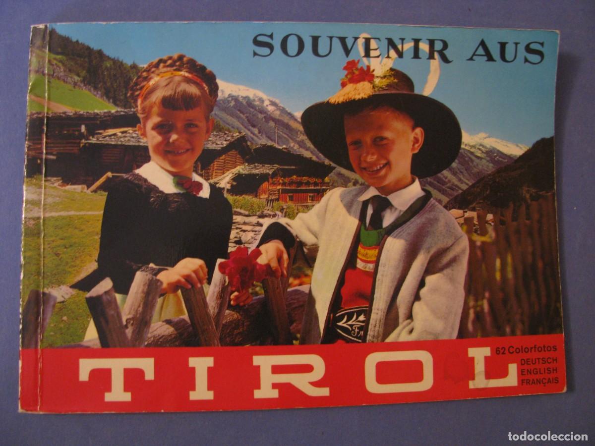 Tourismusbrosch&uuml;ren: FOLLETO, LIBRETA CON 62 IMAGENES. SOUVENIR AUS TIROL.