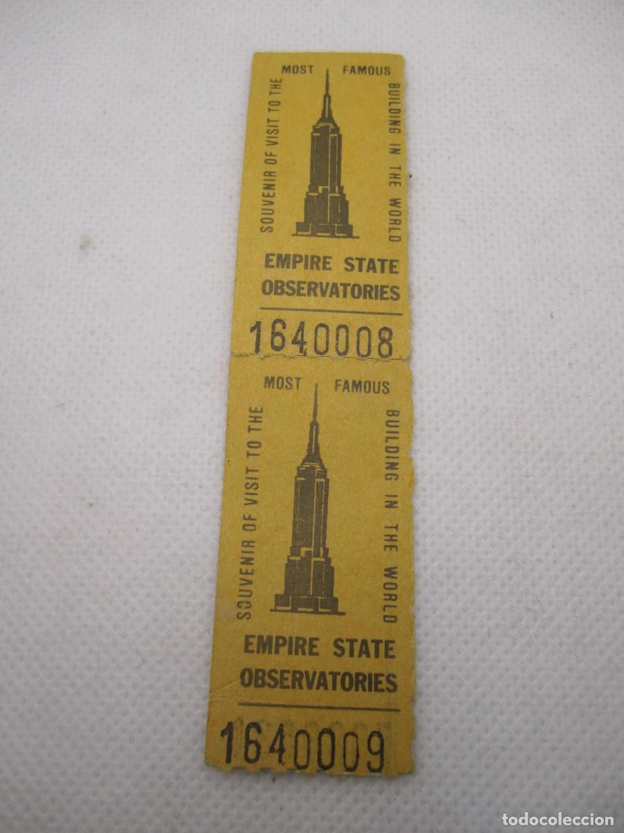 Folletos de turismo: 2 entradas empire state observatories - Foto 1