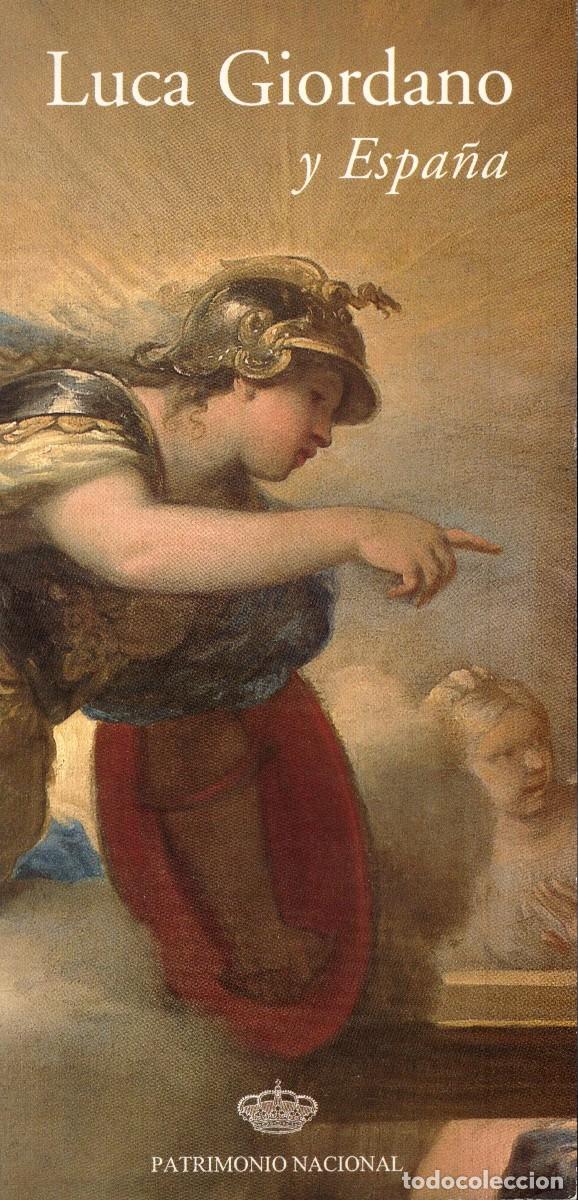 Folhetos de turismo: Folleto desplegable. Luca Giordano y Espa&ntilde;a. Palacio Real. Madrid. 2002.
