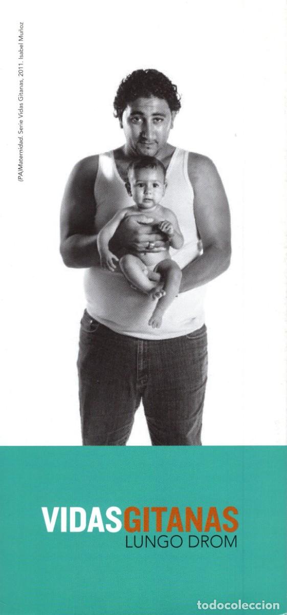 Folhetos de turismo: Folleto desplegable. Vidas gitanas. Lungo Drom. Conde Duque. Madrid. 2012.