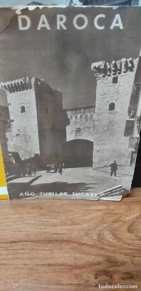 Folhetos de turismo: DAROCA - A&Ntilde;O JUBILAR EUCARISTICO - 1958