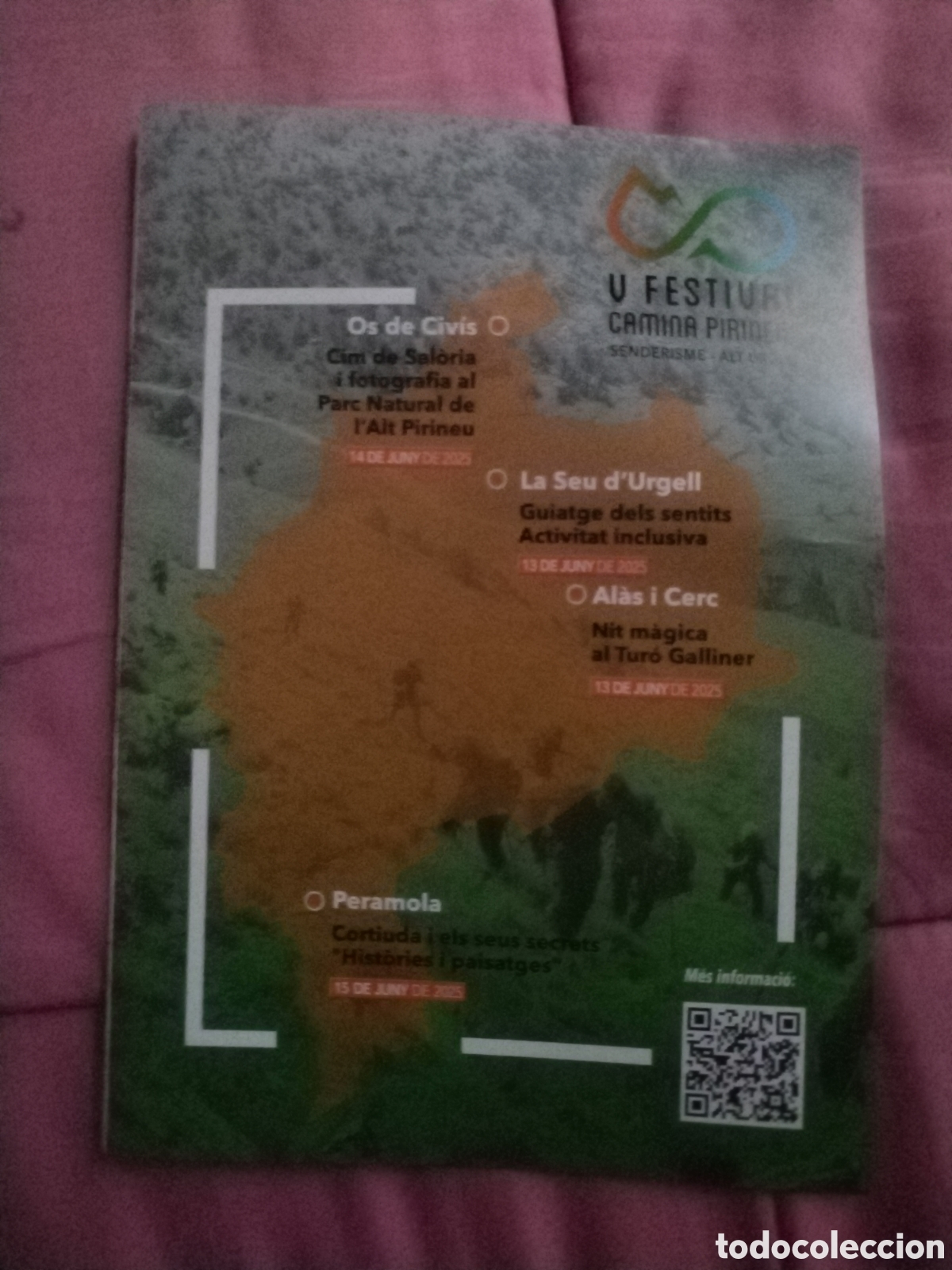 Folhetos de turismo: V FESTIVAL CAMINA PIRINEUS 2005