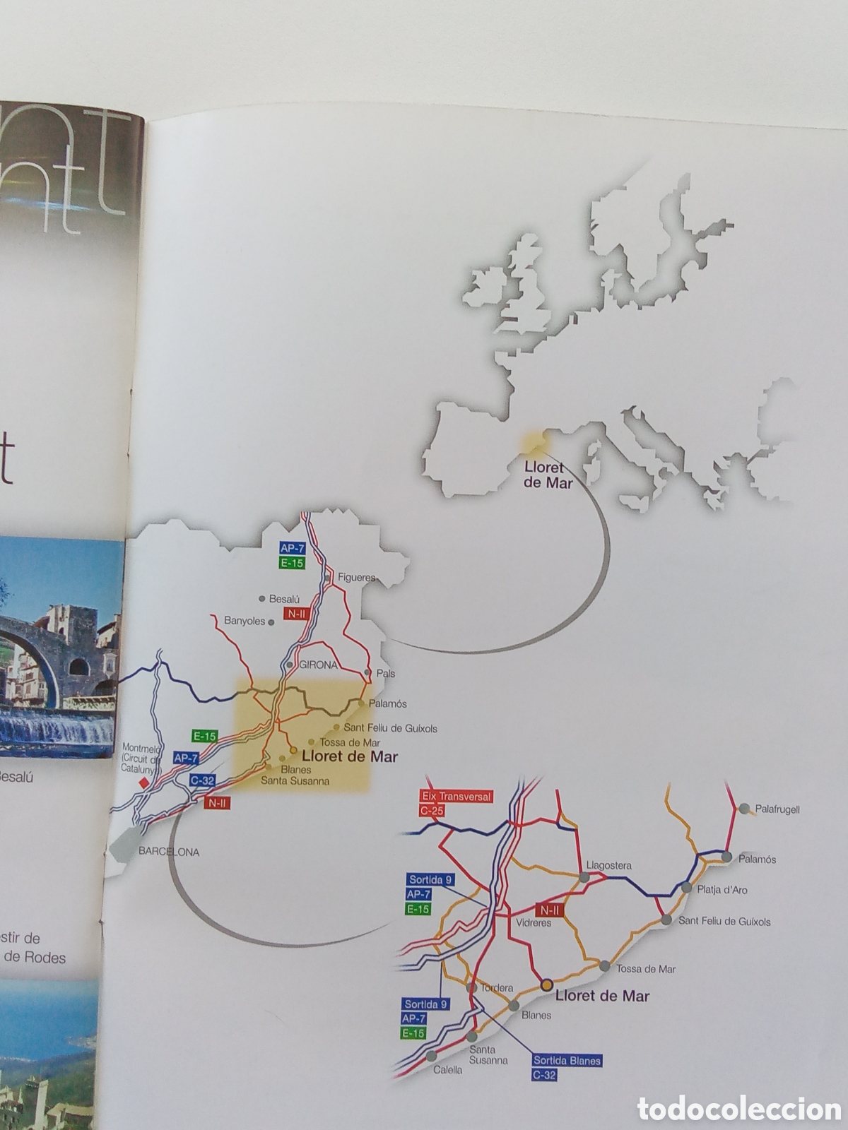 Folletos de turismo: FOLLETO LLORET.EN CATAL&Aacute;N - Foto 3