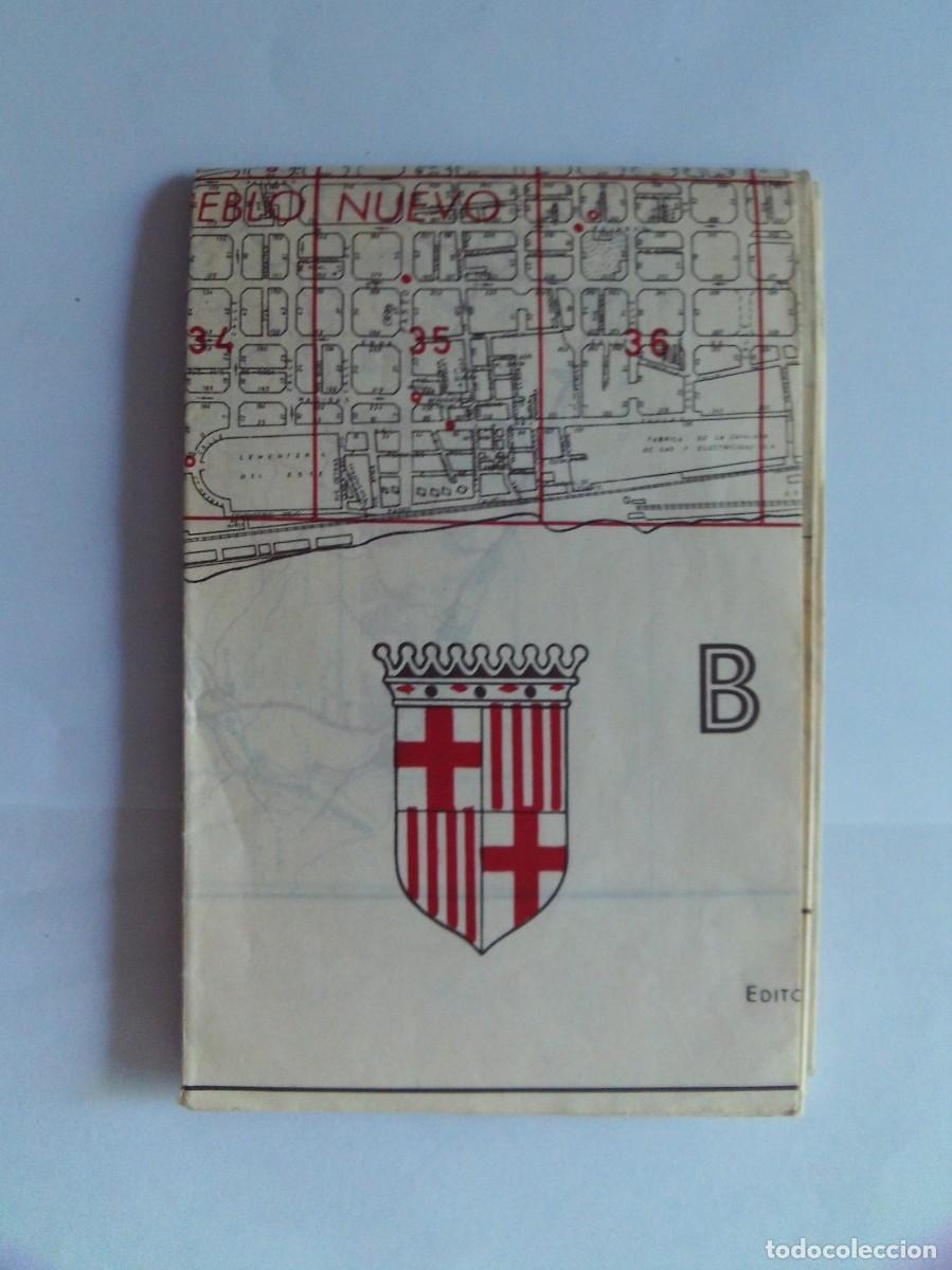 Folletos de turismo: MAPA DE LA PROVINCIA DE BARCELONA - Foto 1